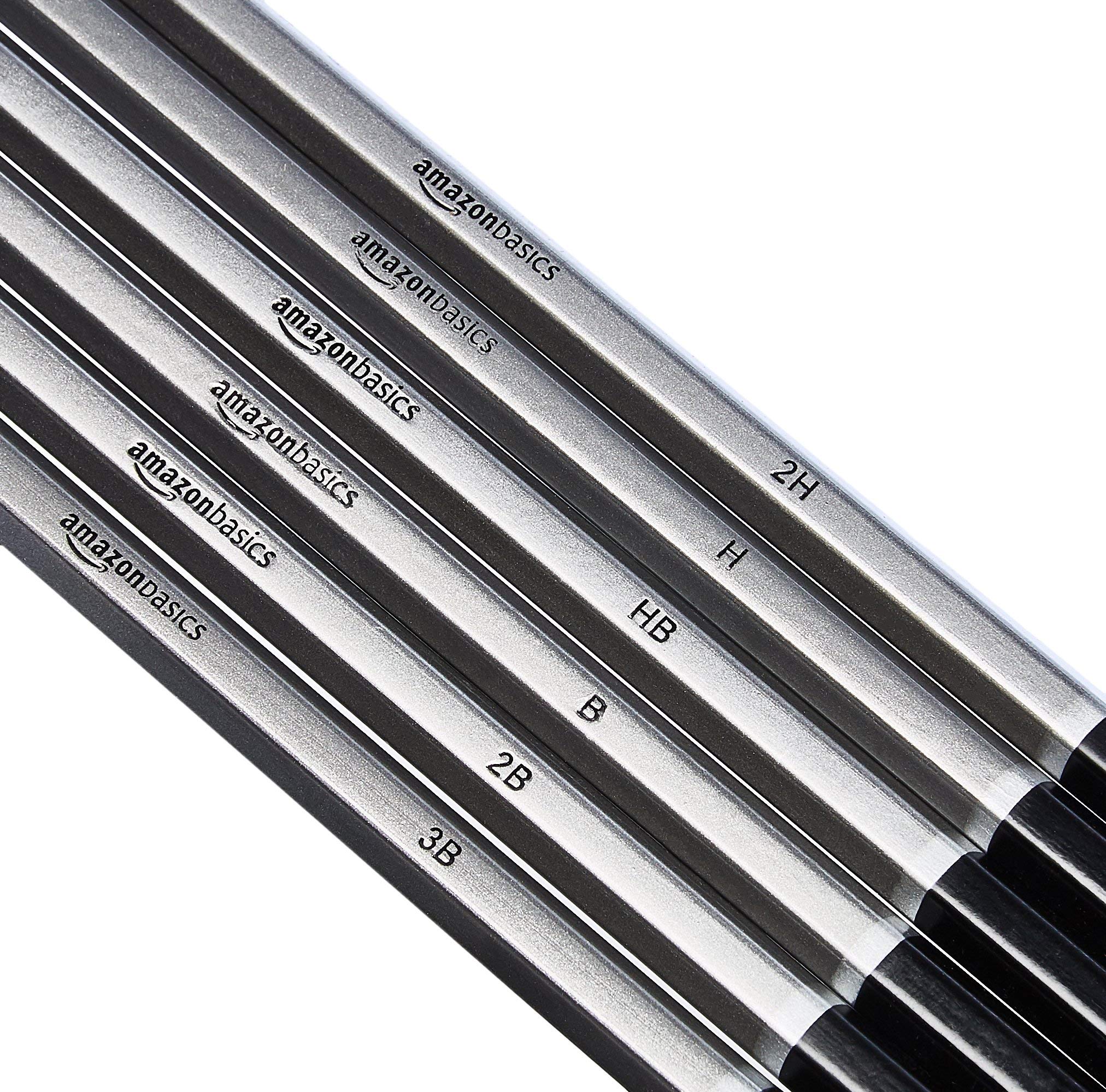 Amazon Basics Set Disegno Carboncino 17 pezzi grafite e carboncini