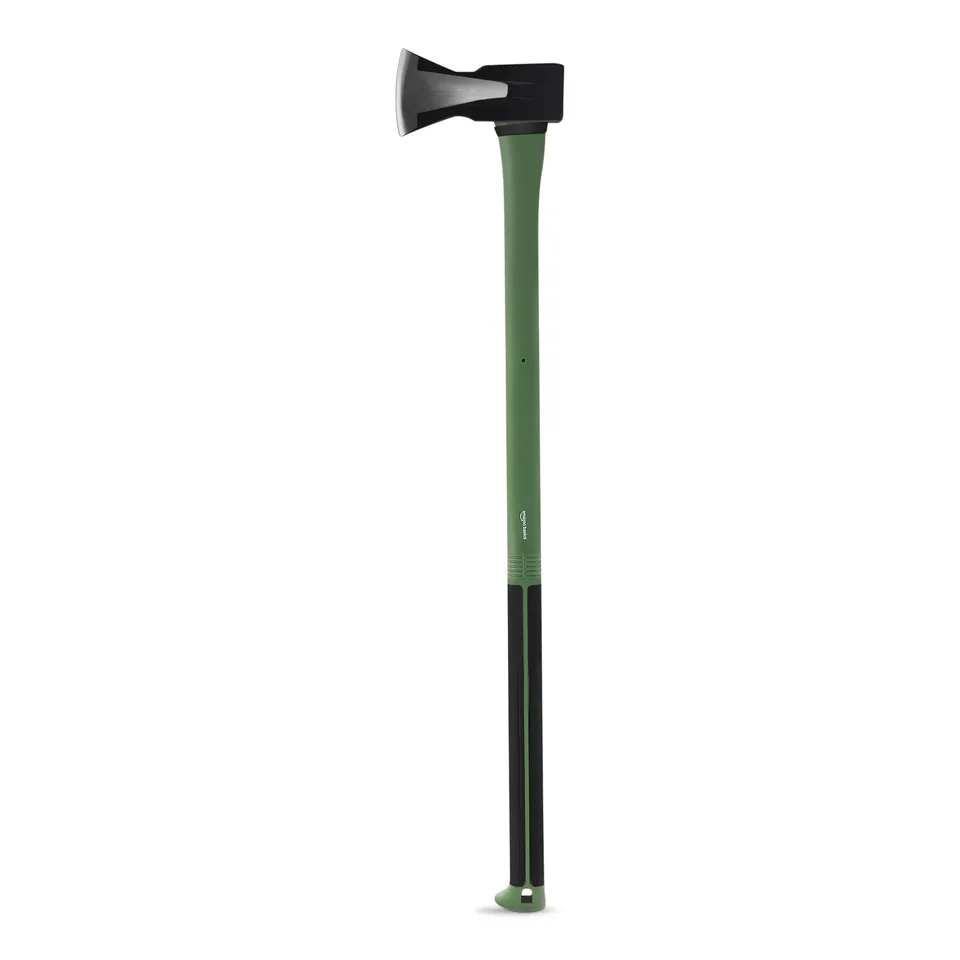 Amazon Basics Ascia Spaccalegna 90 cm Acciaio Nera