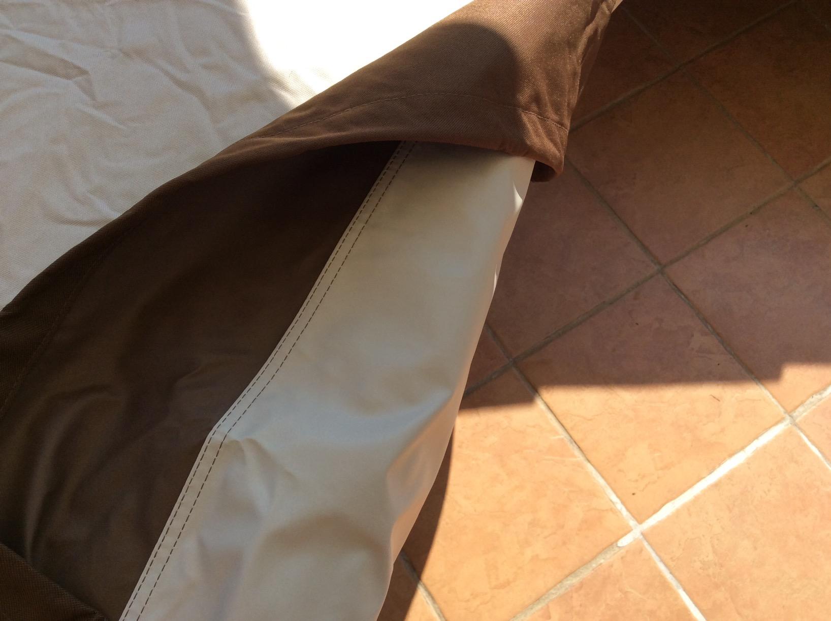 AmazonBasics Copridivano 3 Posti Lounge Beige Impermeabile