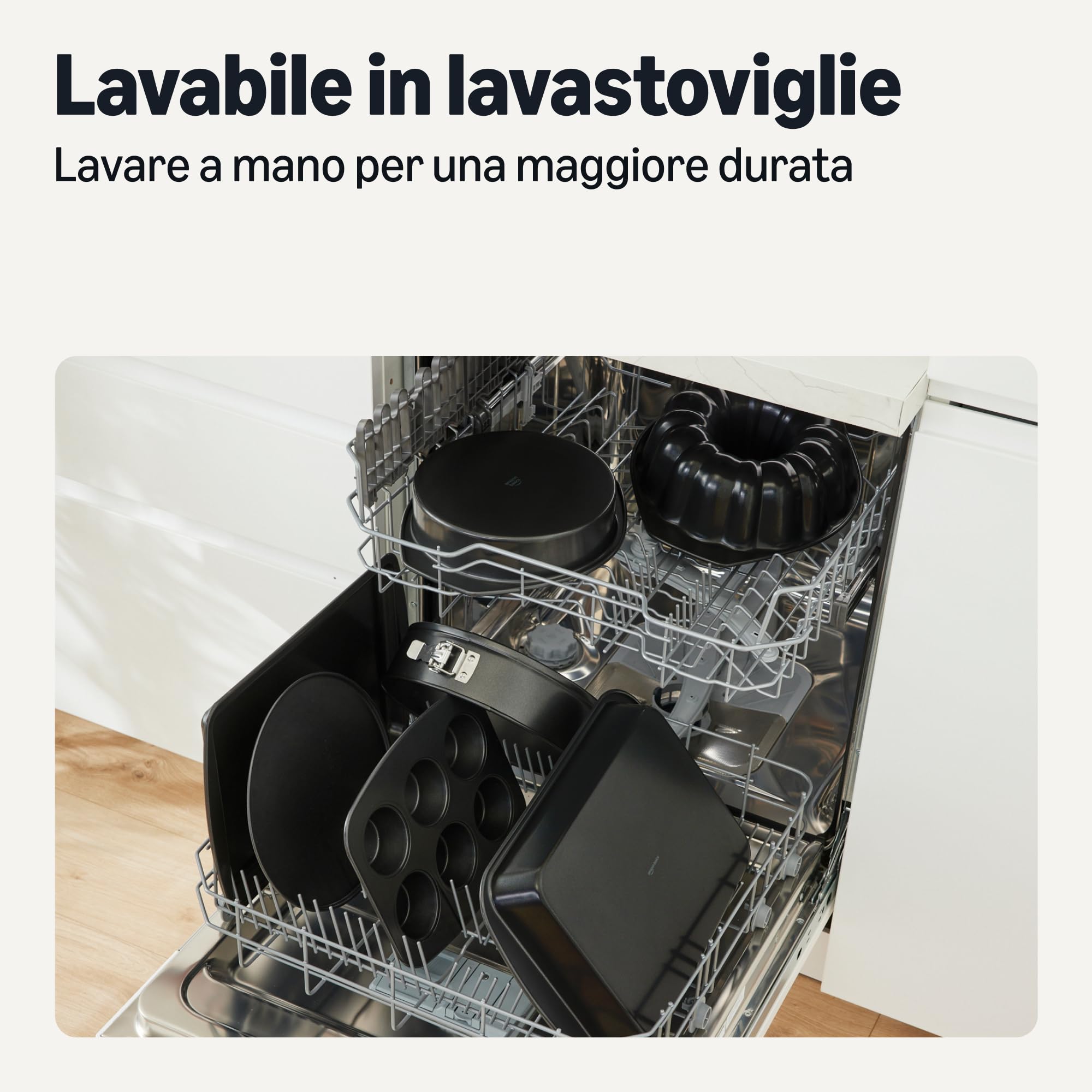 AmazonBasics teglia rettangolare antiaderente 33x23 cm