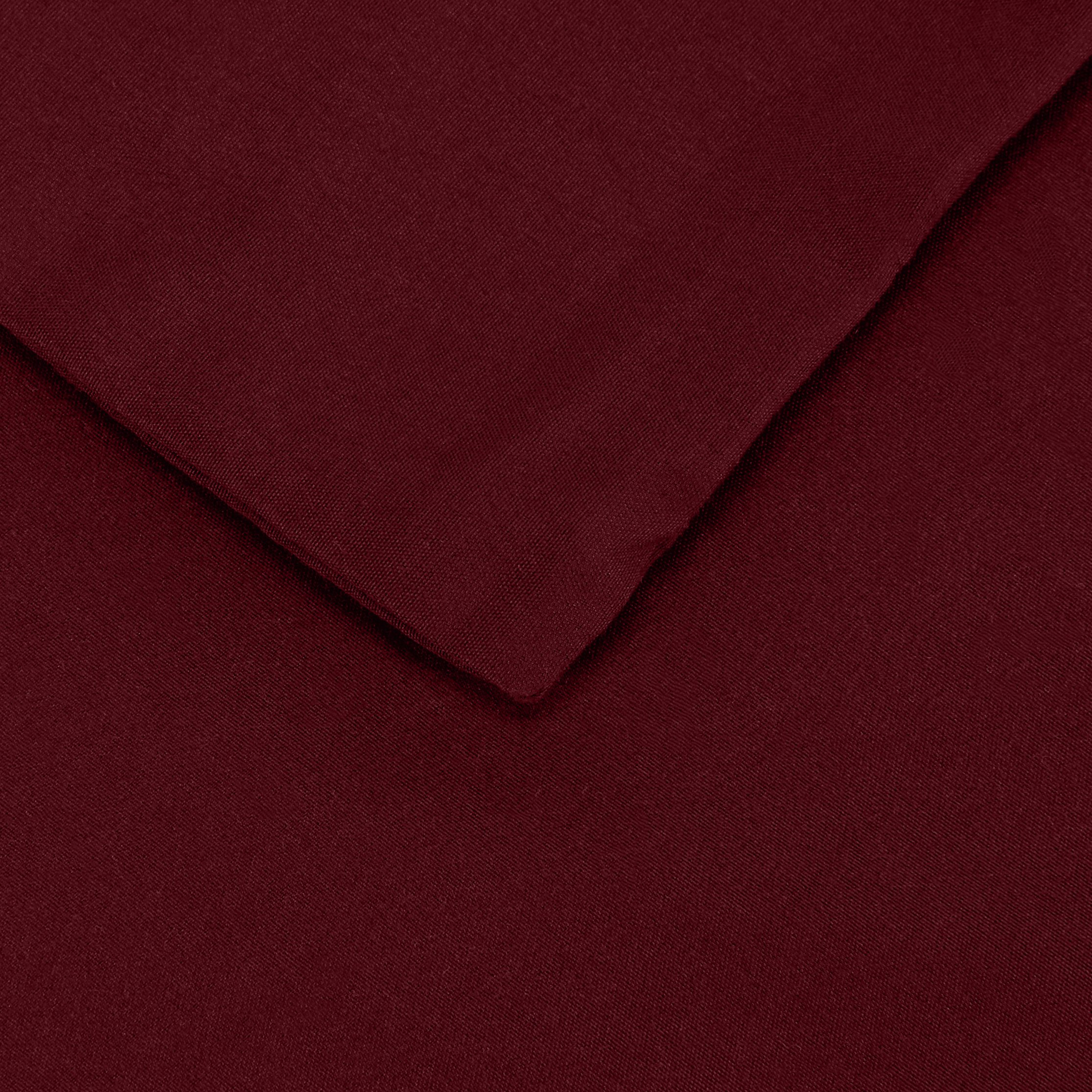 AmazonBasics Set Copripiumino Microfibra Bordeaux Matrimoniale