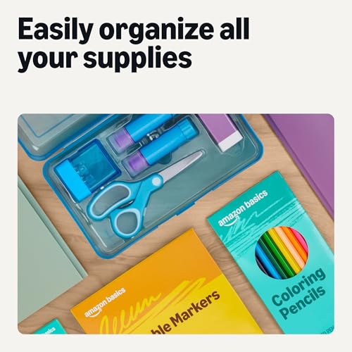 AmazonBasics Kit Scuola 44 Pezzi Multicolore Completo