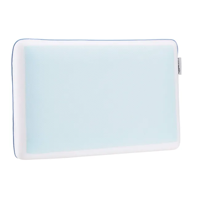 Amazon Basics Cuscino Memory Foam Gel 60x40x12 cm