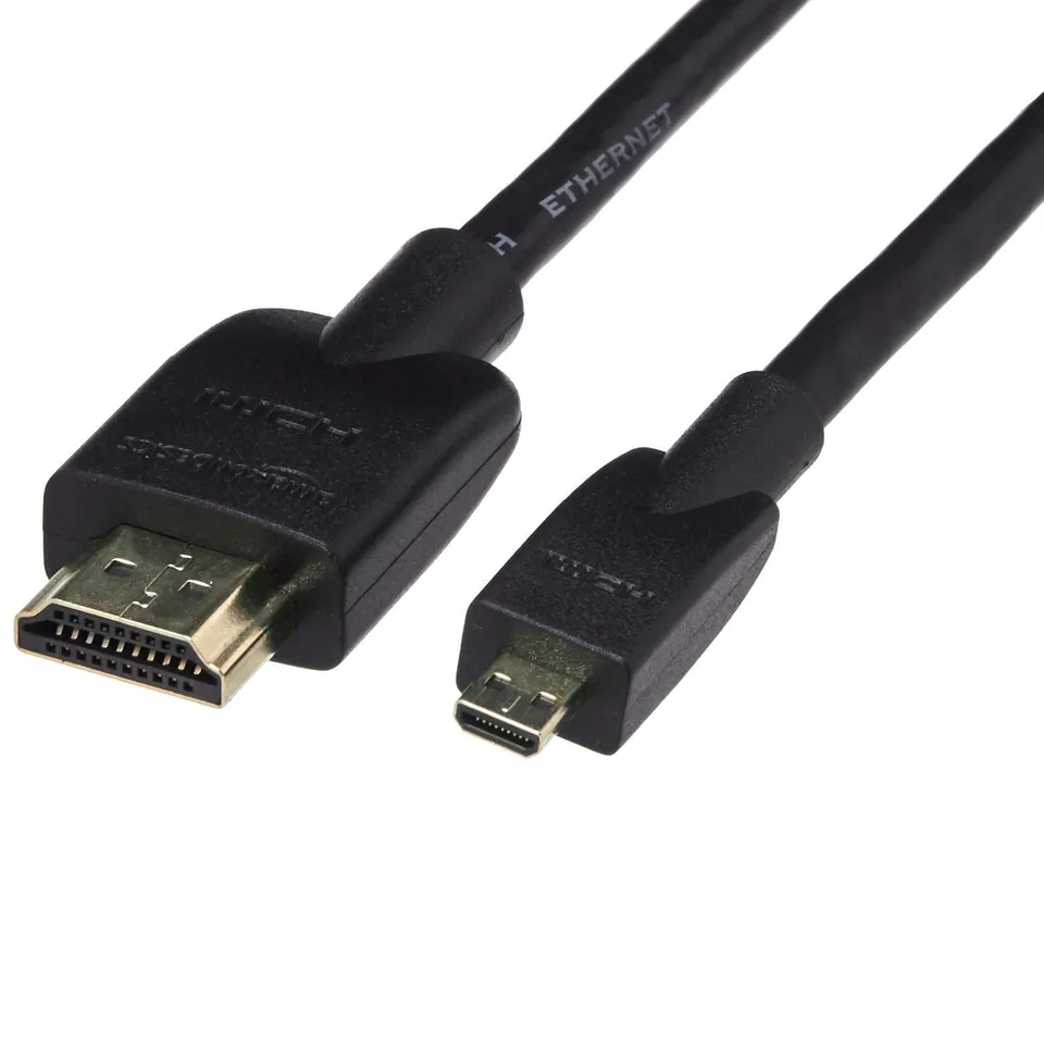 AmazonBasics Cavo Micro HDMI-HDMI 1,8 m Nero 4K