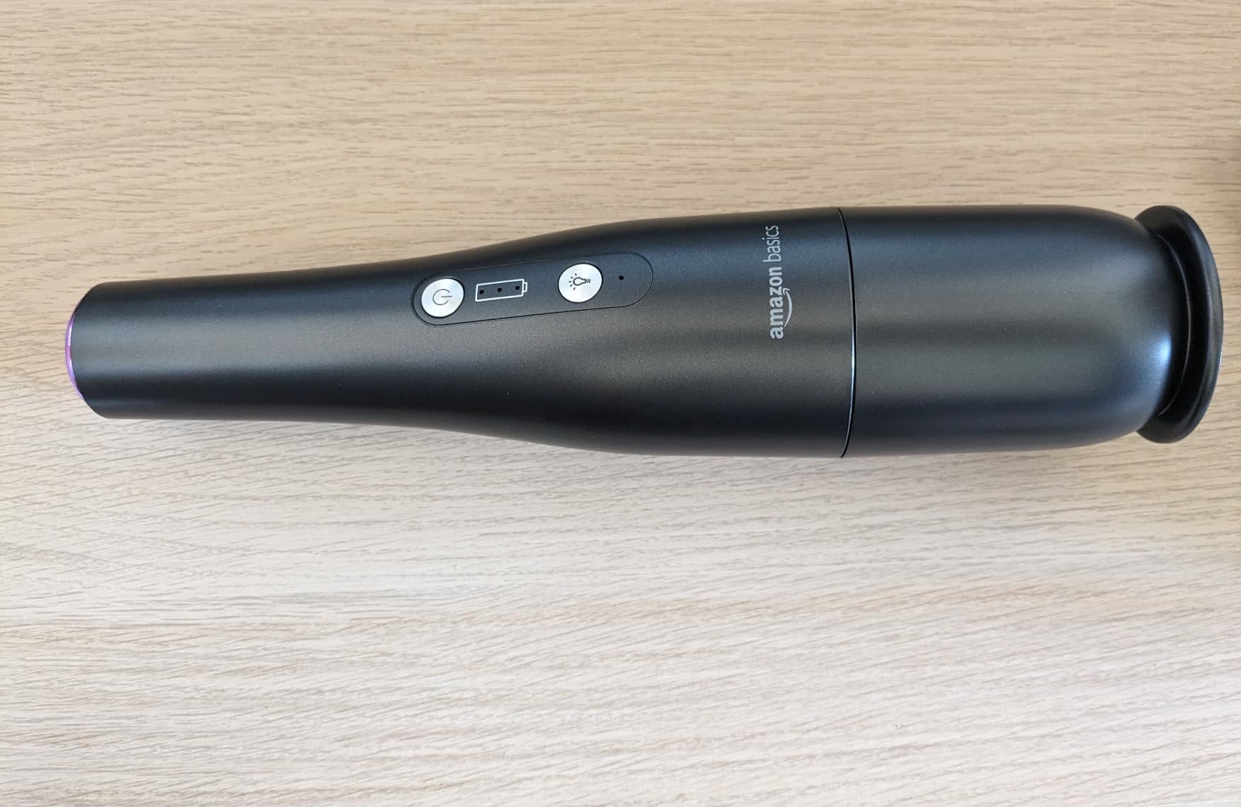 AmazonBasics Aspirapolvere Manuale Senza Fili Nero USB