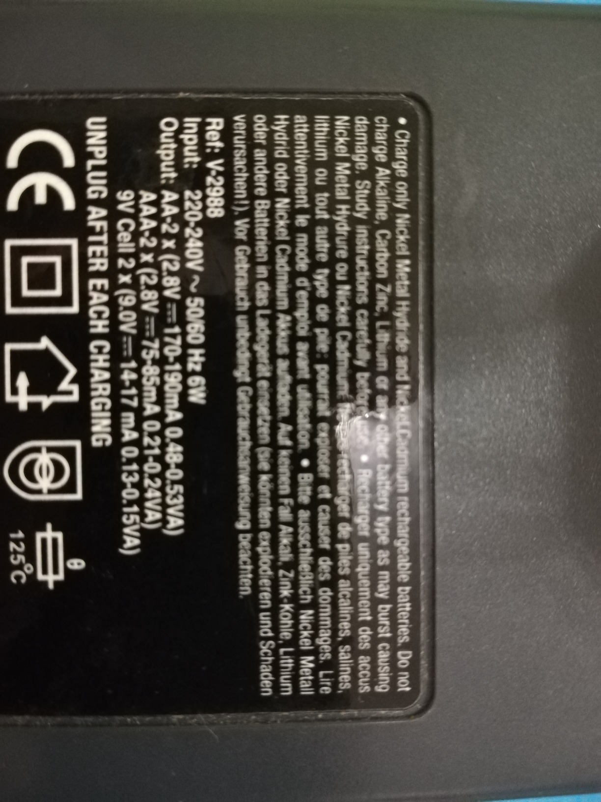 Amazon Basics Batterie Ricaricabili AA 2400mAh 16 Pezzi