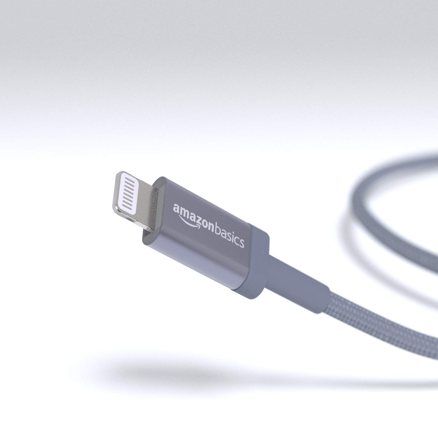 Amazon Basics Cavo USB-C Lightning 1,8 m Grigio Scuro MFi