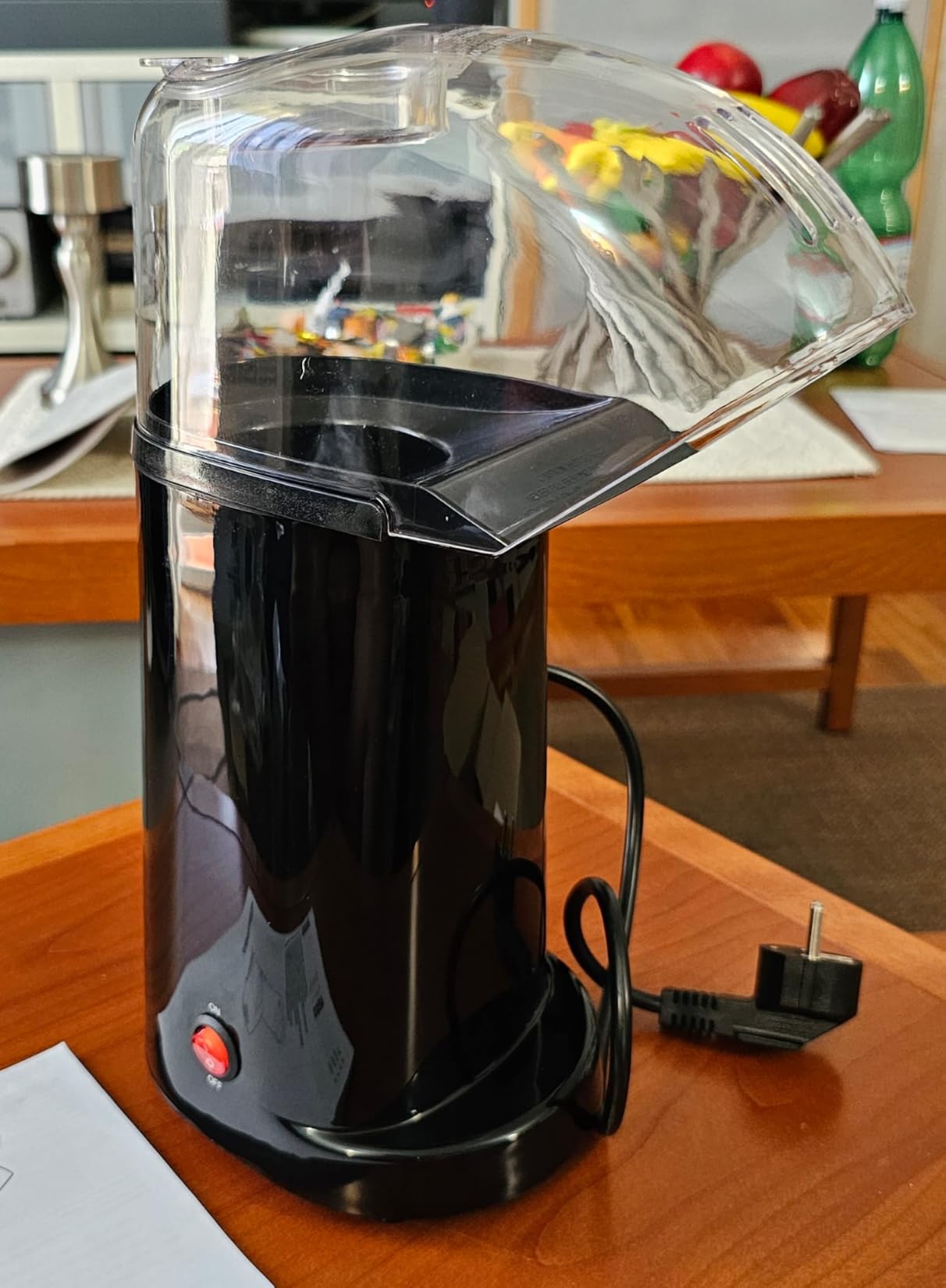 AmazonBasics Macchina Popcorn Aria Calda 1400W 16 Tazze