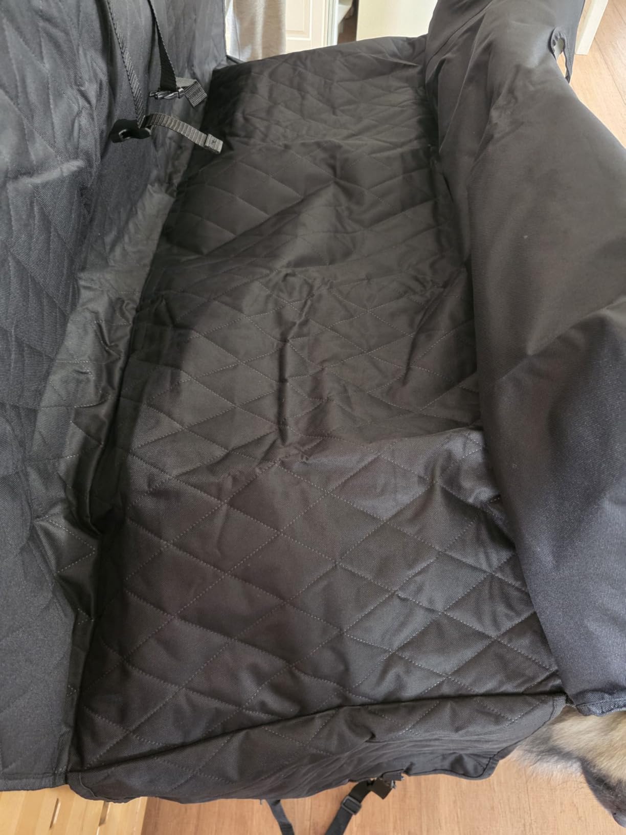 AmazonBasics Coprisedile Auto Cani Nero Impermeabile