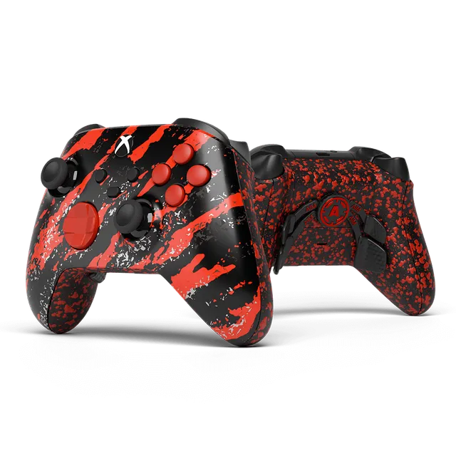 Aim Camo Red controller Xbox Series X mimetico