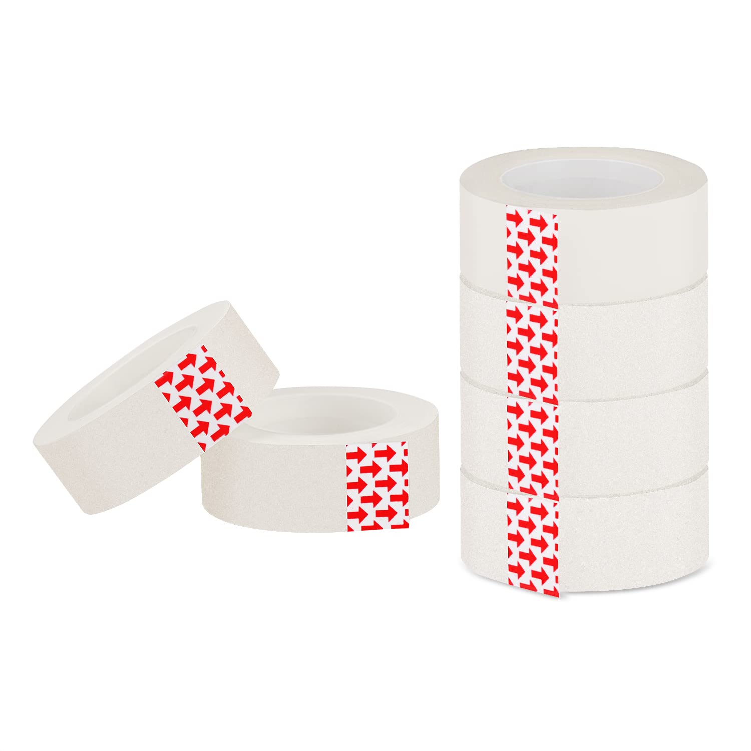AmazonBasics 19 mm Nastro Adesivo Traslucido Confezione da 6