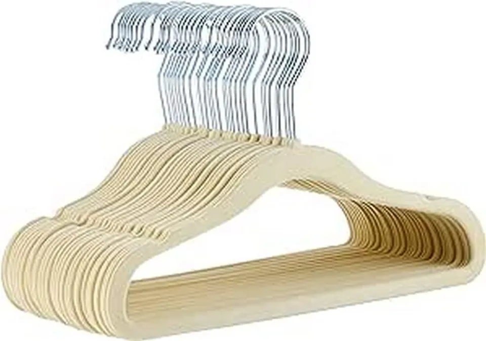 Amazon Basics grucce velluto bambini beige 30 pezzi 29,5 cm