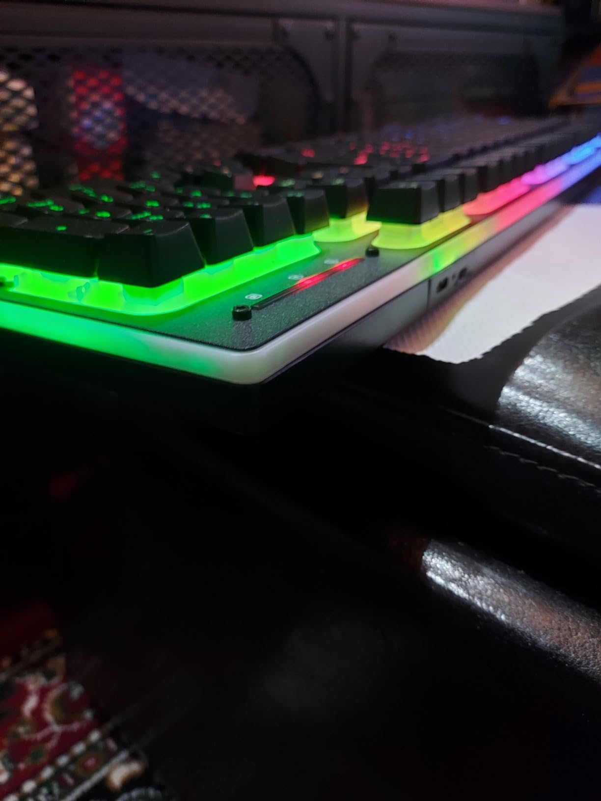 RedThunder K10 Set Tastiera Mouse Wireless RGB Nero IT