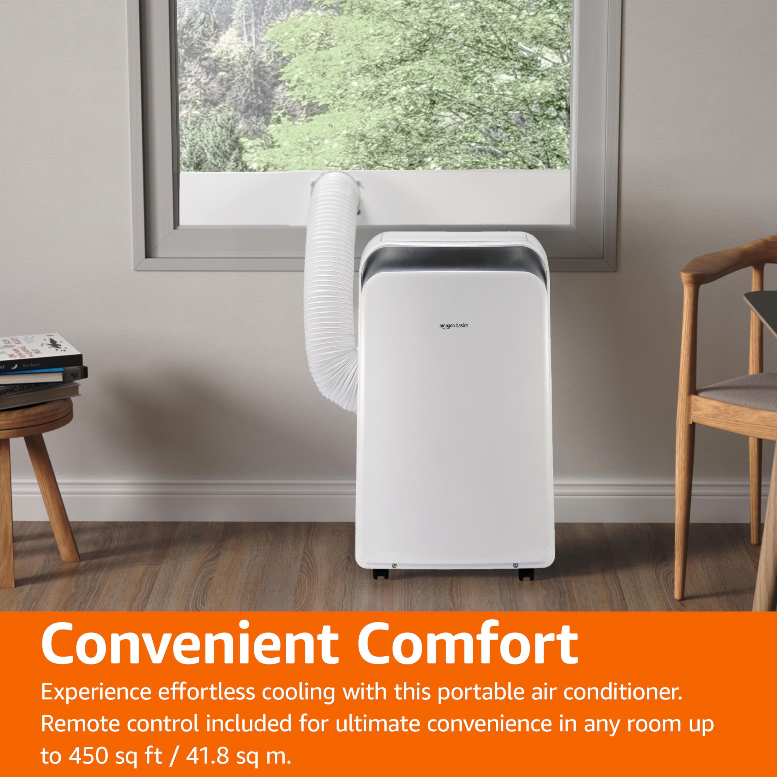 AmazonBasics Climatizzatore Portatile 10000 BTU Telecomando