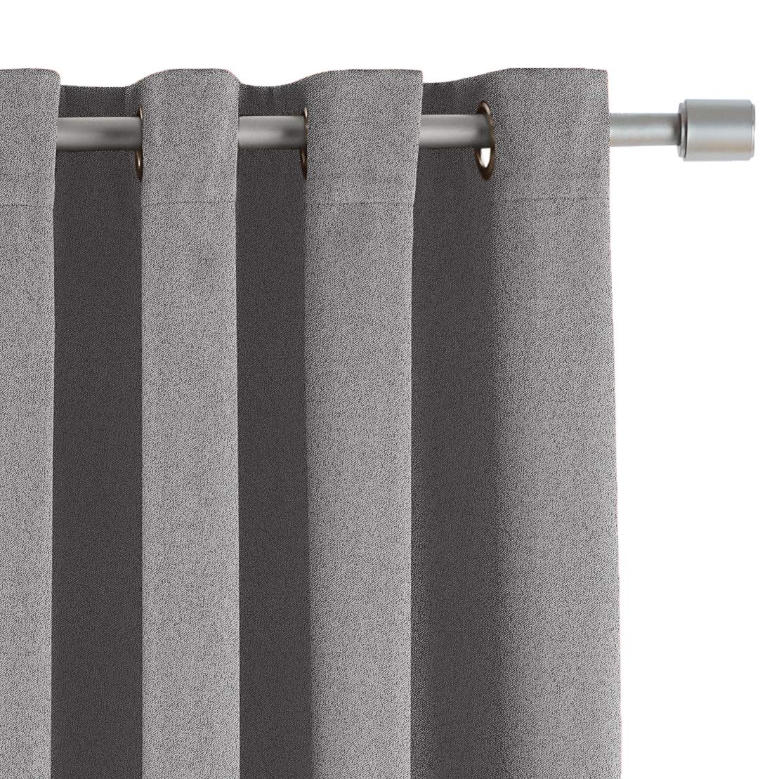 Amazon Basics Theatre Grade tende oscuranti 52x54 grigio antracite 2 pezzi