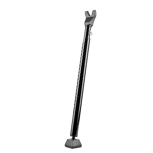 AmazonBasics Spranga Regolabile 73,6-114 cm Nera Acciaio 1 pz
