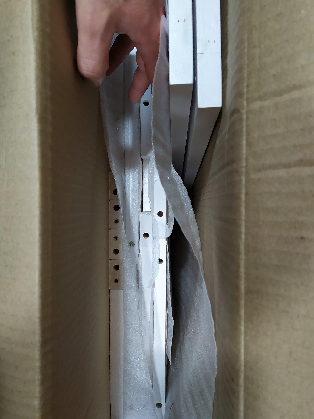 Amazon Basics Libreria 5 Ripiani Legno Massello Bianco 189 cm
