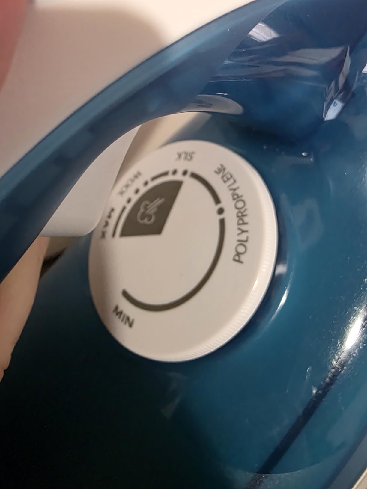 Amazon Basics ferro da stiro a vapore 1800W 200 ml blu