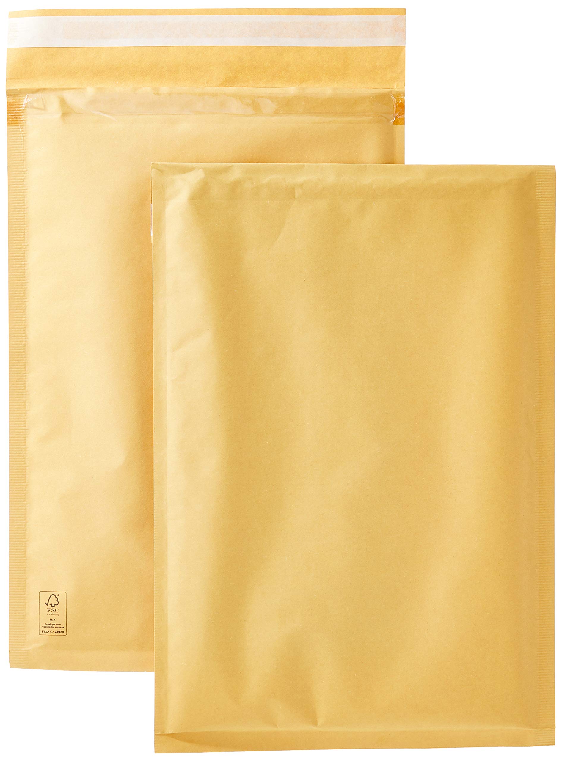 AmazonBasics Buste Imbottite Oro 100x165 mm 100 Pezzi