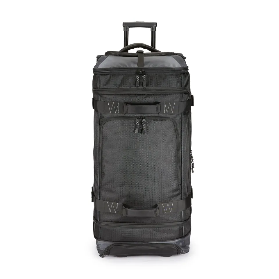 Amazon Basics Borsone con Ruote Medio 105L trolley nero