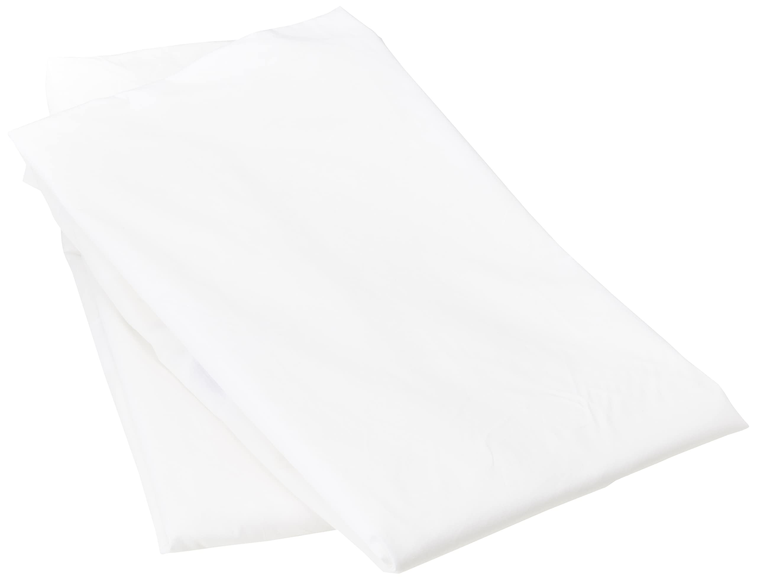 AmazonBasics Federe Cuscino 50x80 Cotone Bianco 4 Pezzi