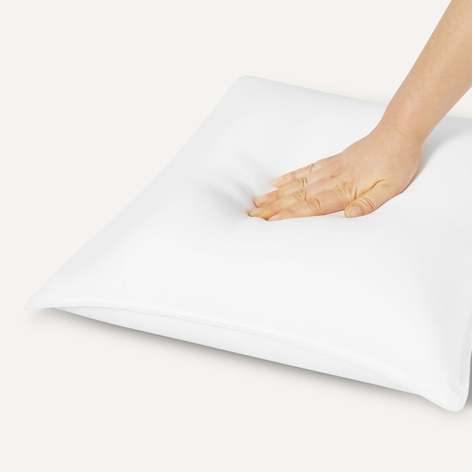 Amazon Basics inserti cuscino 45x45 set 2 bianco ipoallergenico
