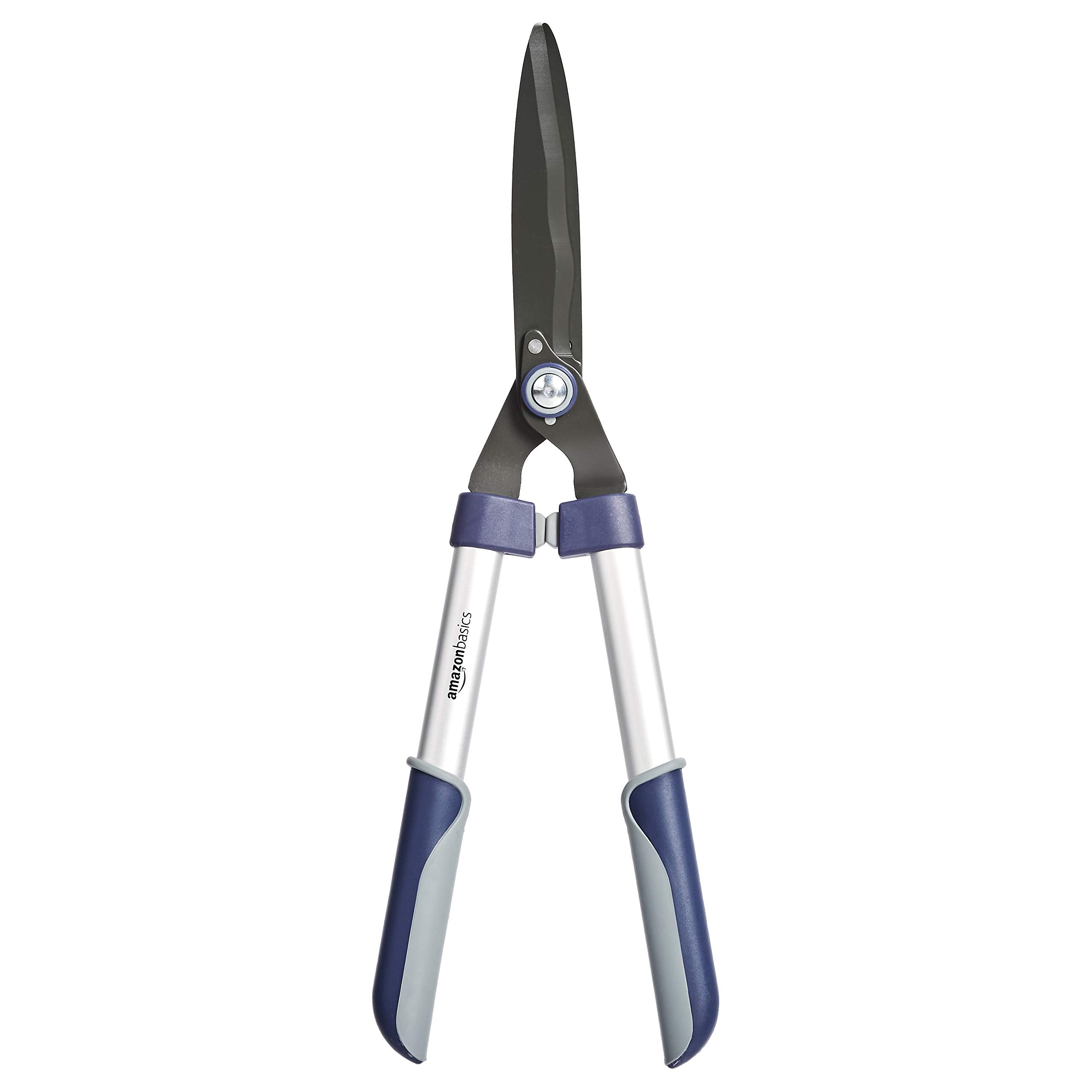 Amazon Basics cesoie per siepi acciaio 43 cm grigio blu