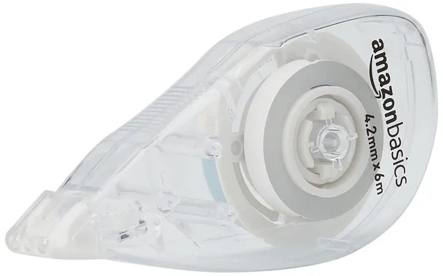 Amazon Basics Correttore a Nastro 4,2 mm x 6 m 10 Pezzi Bianco