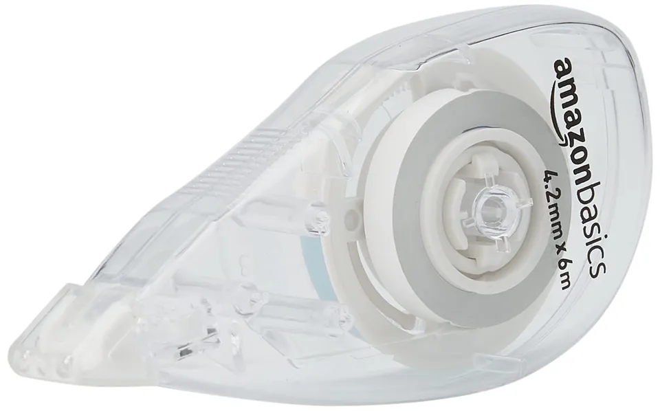 Amazon Basics Correttore a Nastro 4,2 mm x 6 m 10 Pezzi Bianco