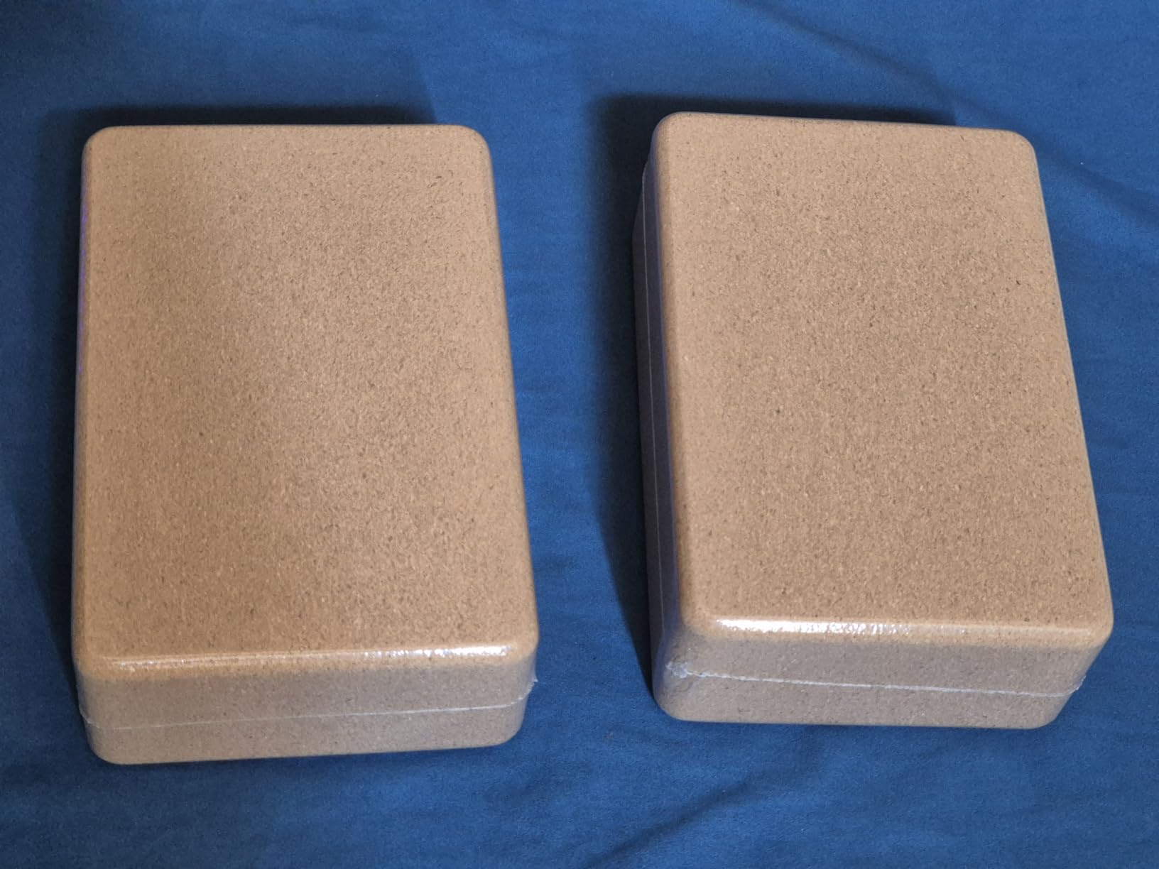Amazon Basics Blocchi Yoga Sughero 23x15x8 cm Set 2 Pezzi