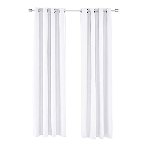 Amazon Basics Mabry 52x84 tende oscuranti bianche 2 pezzi blackout