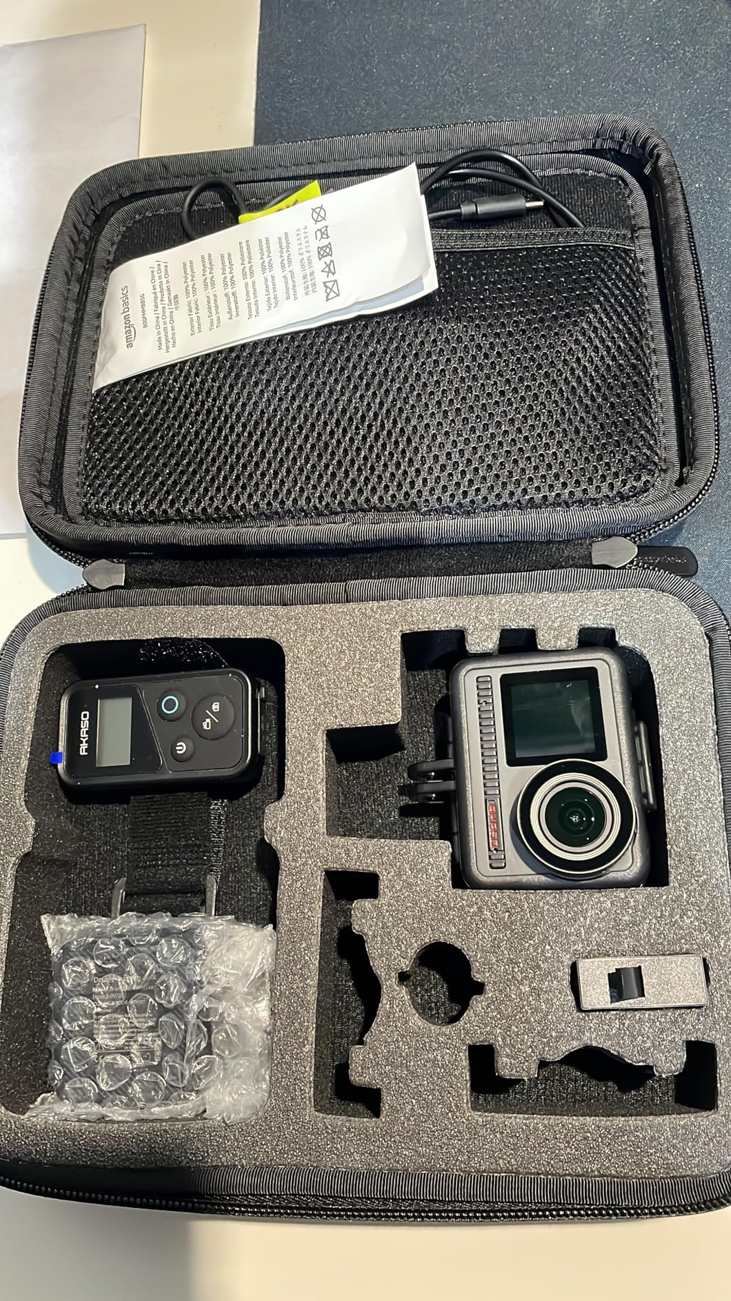 AmazonBasics Custodia S per GoPro Action Cam schiuma