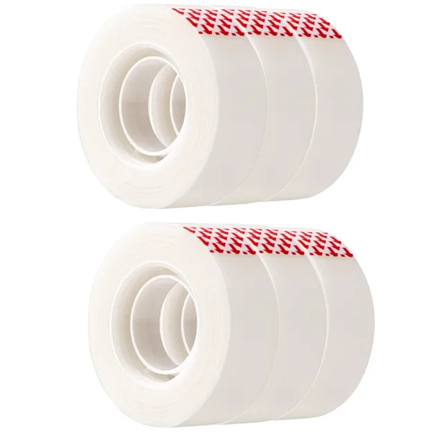 AmazonBasics 19 mm Nastro Adesivo Traslucido Confezione da 6