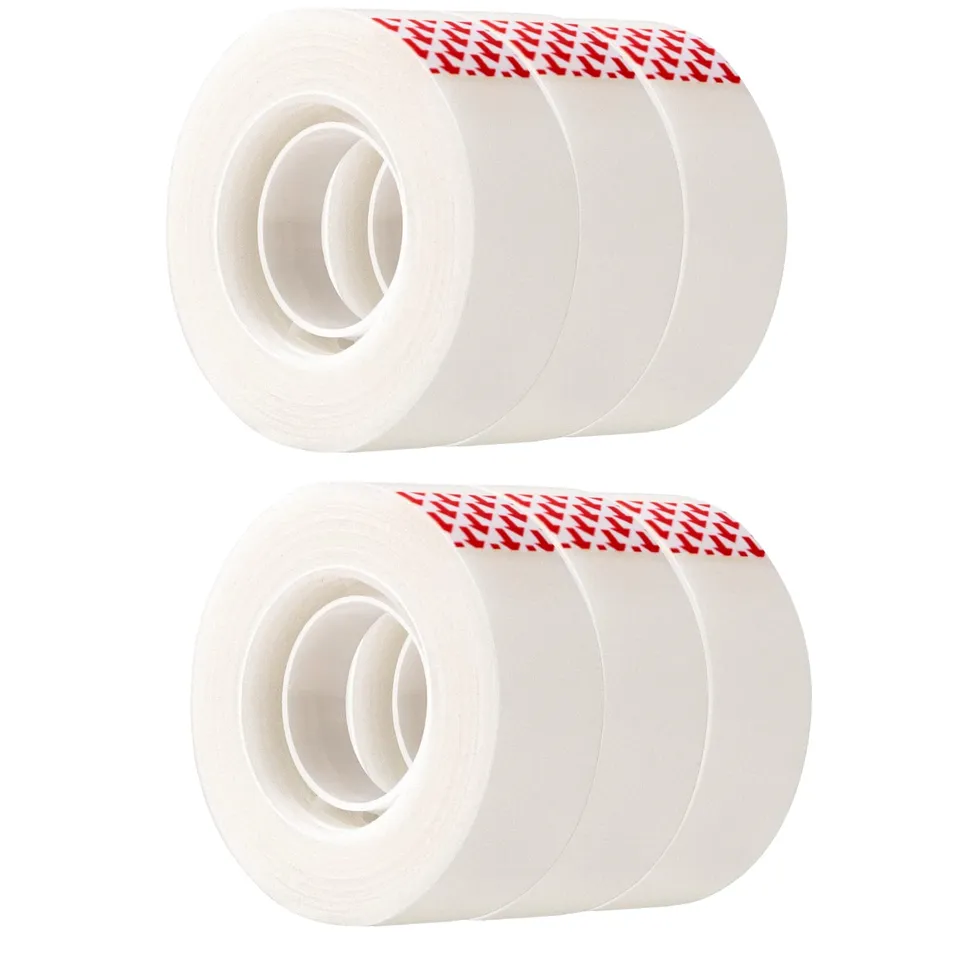 AmazonBasics 19 mm Nastro Adesivo Traslucido Confezione da 6