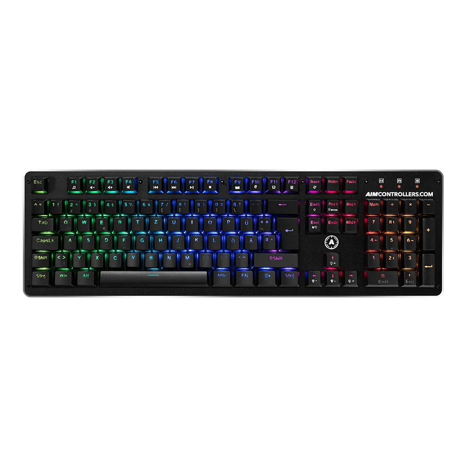 Aim tastiera meccanica RGB gaming retroilluminata