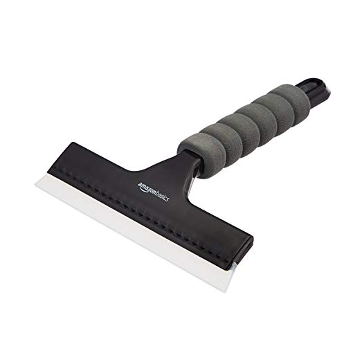AmazonBasics Tergivetro Nero con 3 Lame Silicone 20,3 cm