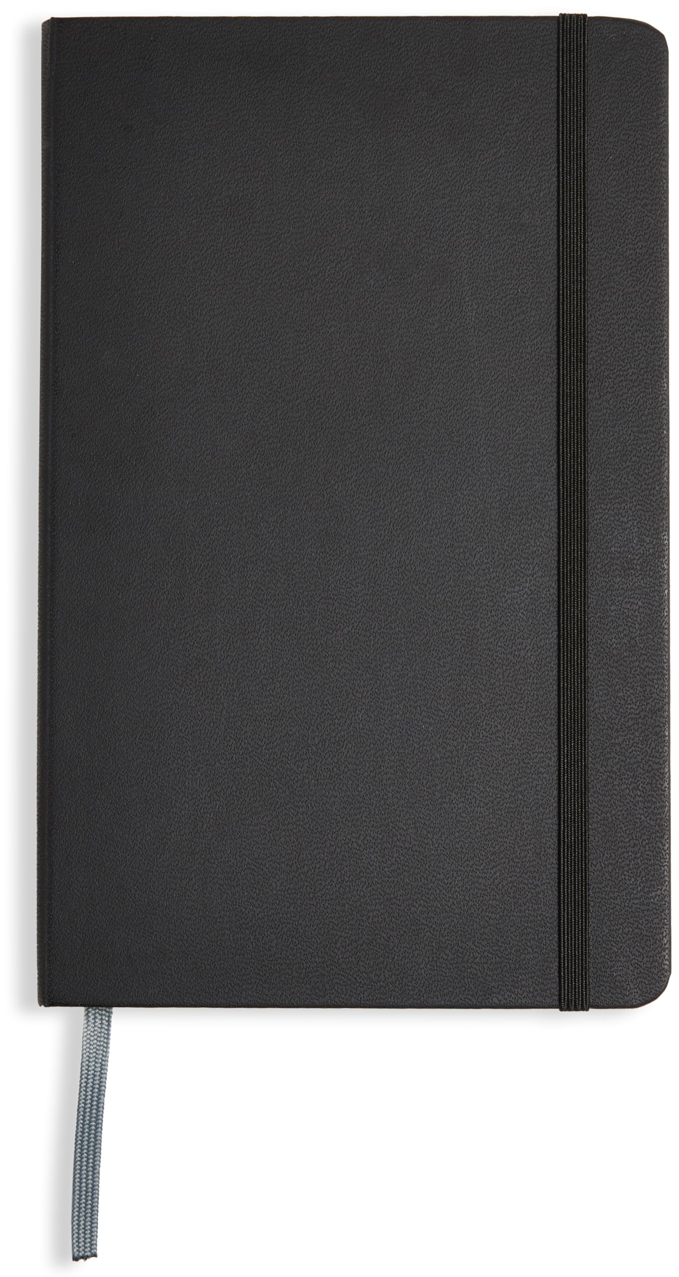 Amazon Basics Quaderno A5 a Righe 240 Pagine Nero Classic