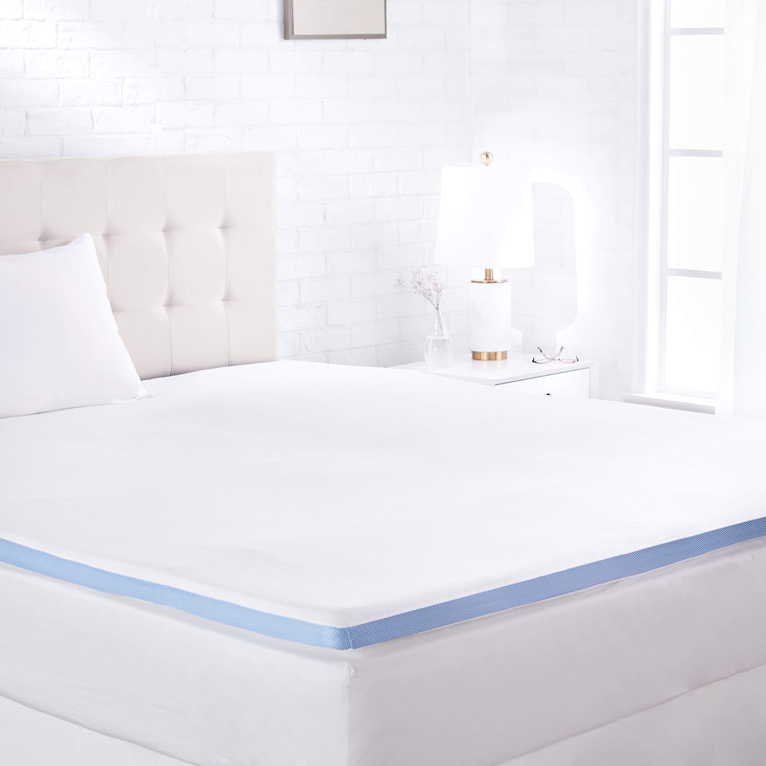 AmazonBasics Topper Memory 140x200x5 cm 2 Stagioni