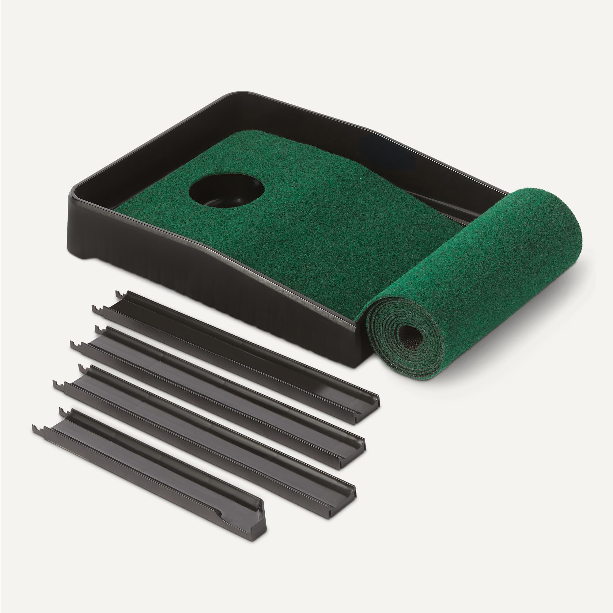 AmazonBasics Tappetino Putting Ritorno Automatico Verde