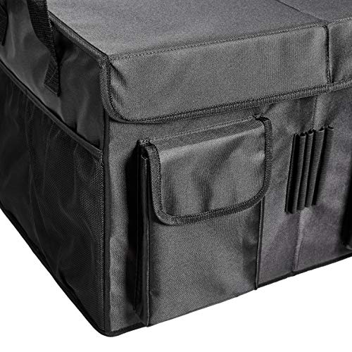 Amazon Basics portaoggetti bagagliaio auto 53x35x31 cm nero