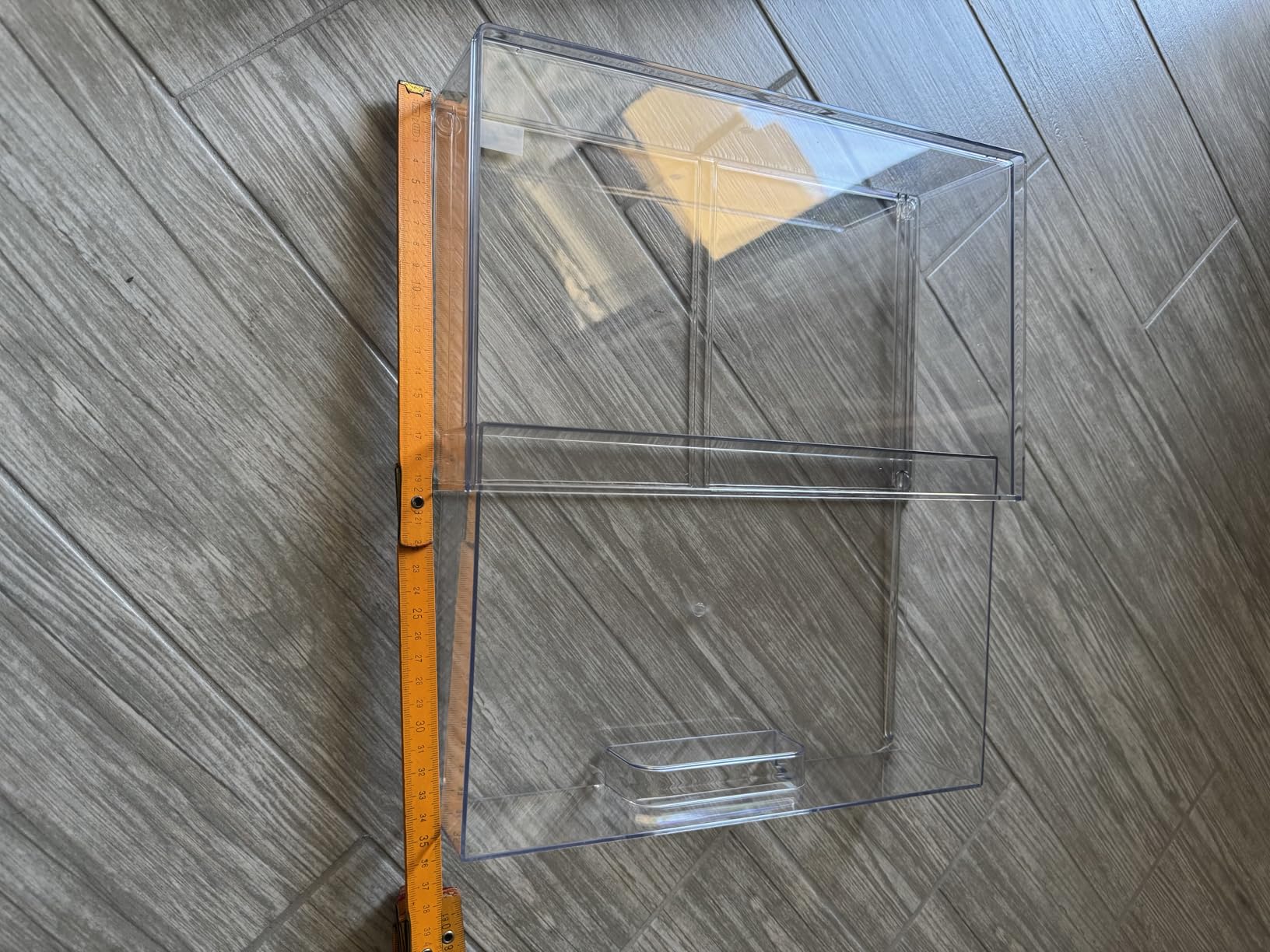 Amazon Basics organizer trucco trasparente 4 pezzi 11,3 cm