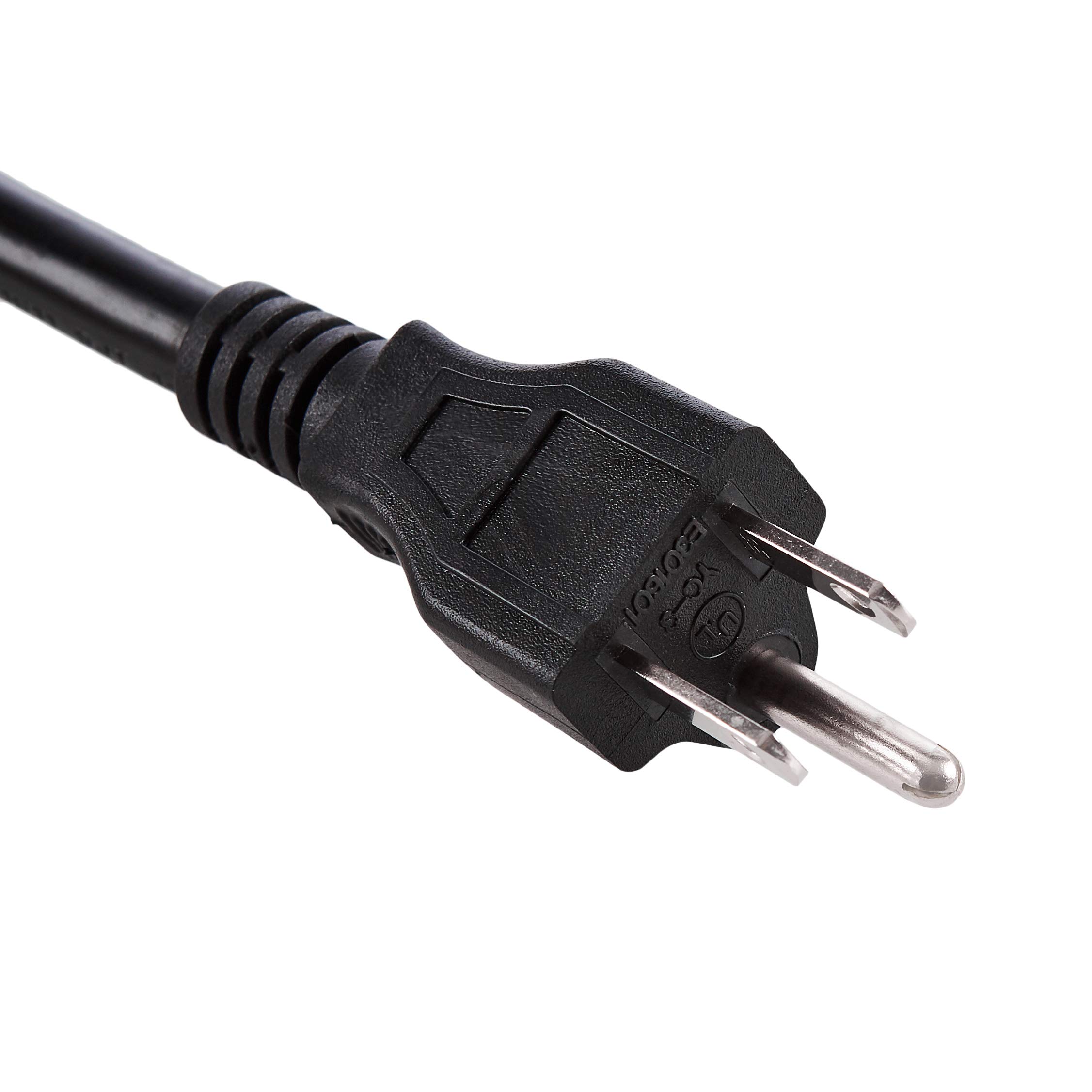 Amazon Basics Multipresa 6 Prese 2 USB 1000J Nera