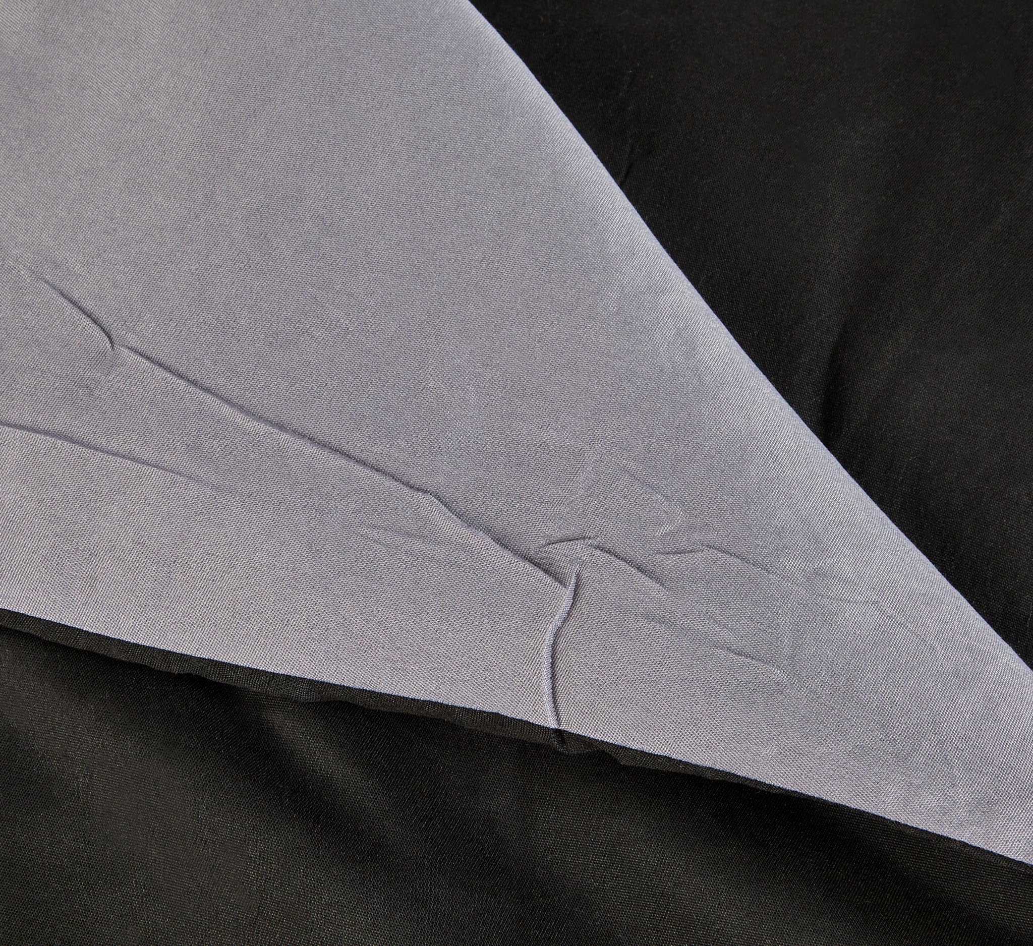 AmazonBasics Trapunta Microfibra Double-Face Grigio Nero 200x200