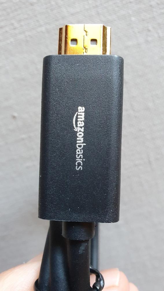 AmazonBasics Cavo Mini DisplayPort HDMI 1,83m Nero Full HD