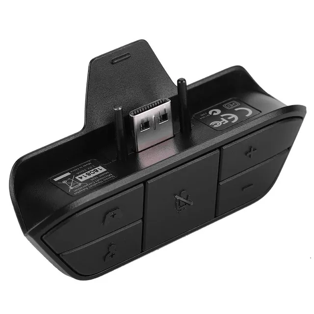 Elprico Adattatore Cuffie Stereo 3,5 mm per Controller One Nero