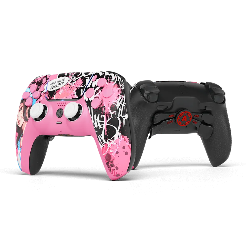 Aim Controller PinkRX NOIR controller PS5 rosa