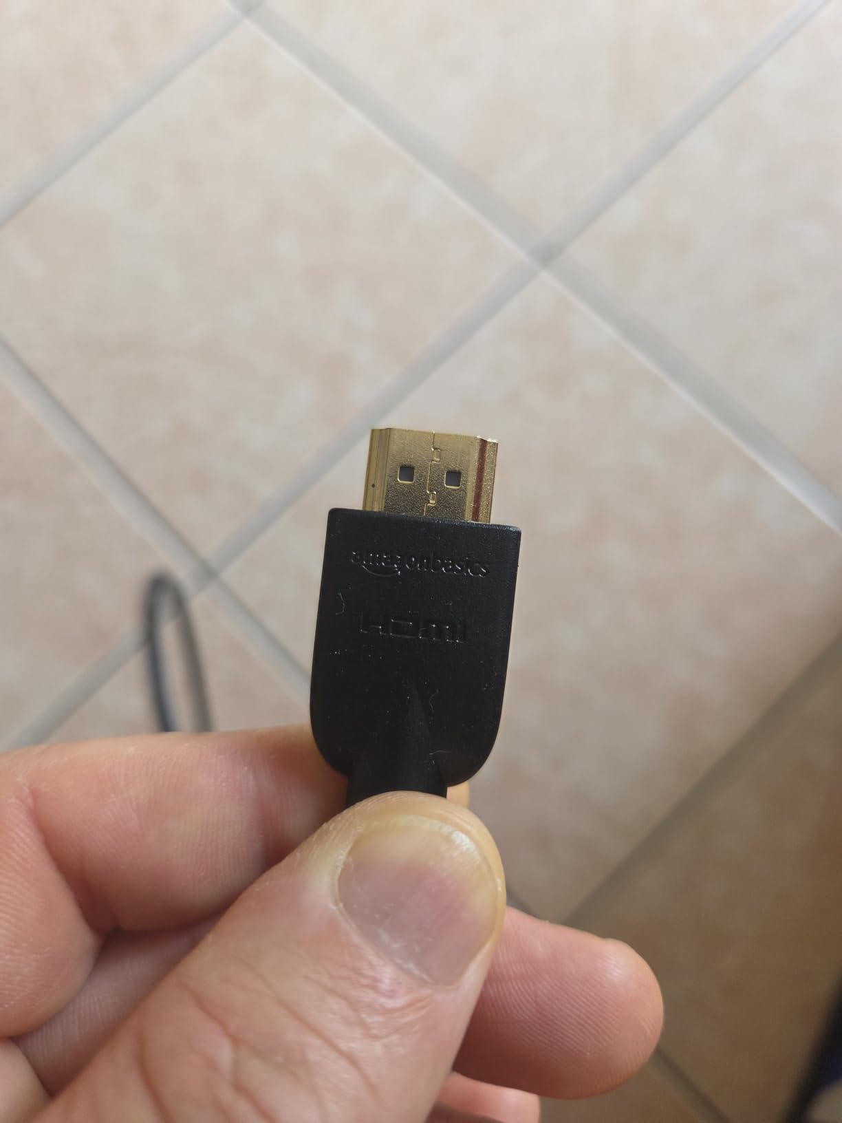 Amazon Basics Cavo HDMI 4K 7,6 m Confezione da 1 18 Gbps