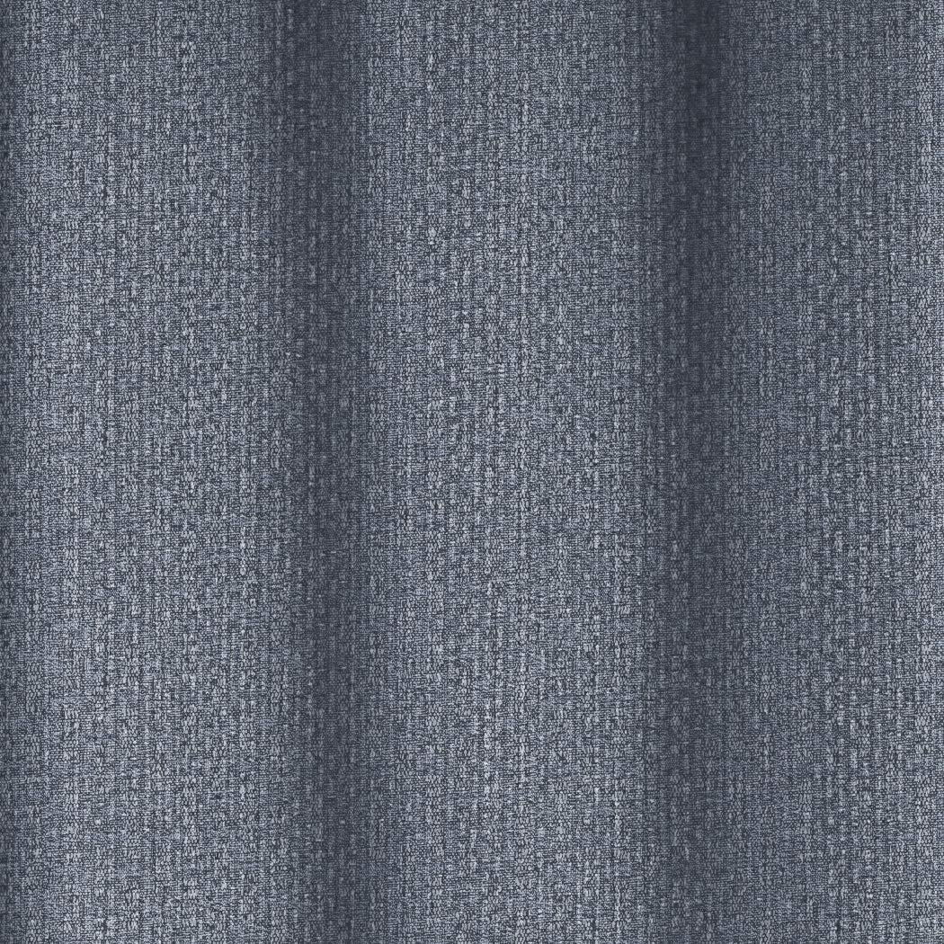 AmazonBasics Basket Weave 100% Blackout tende oscuranti 2 pz blu con occhielli