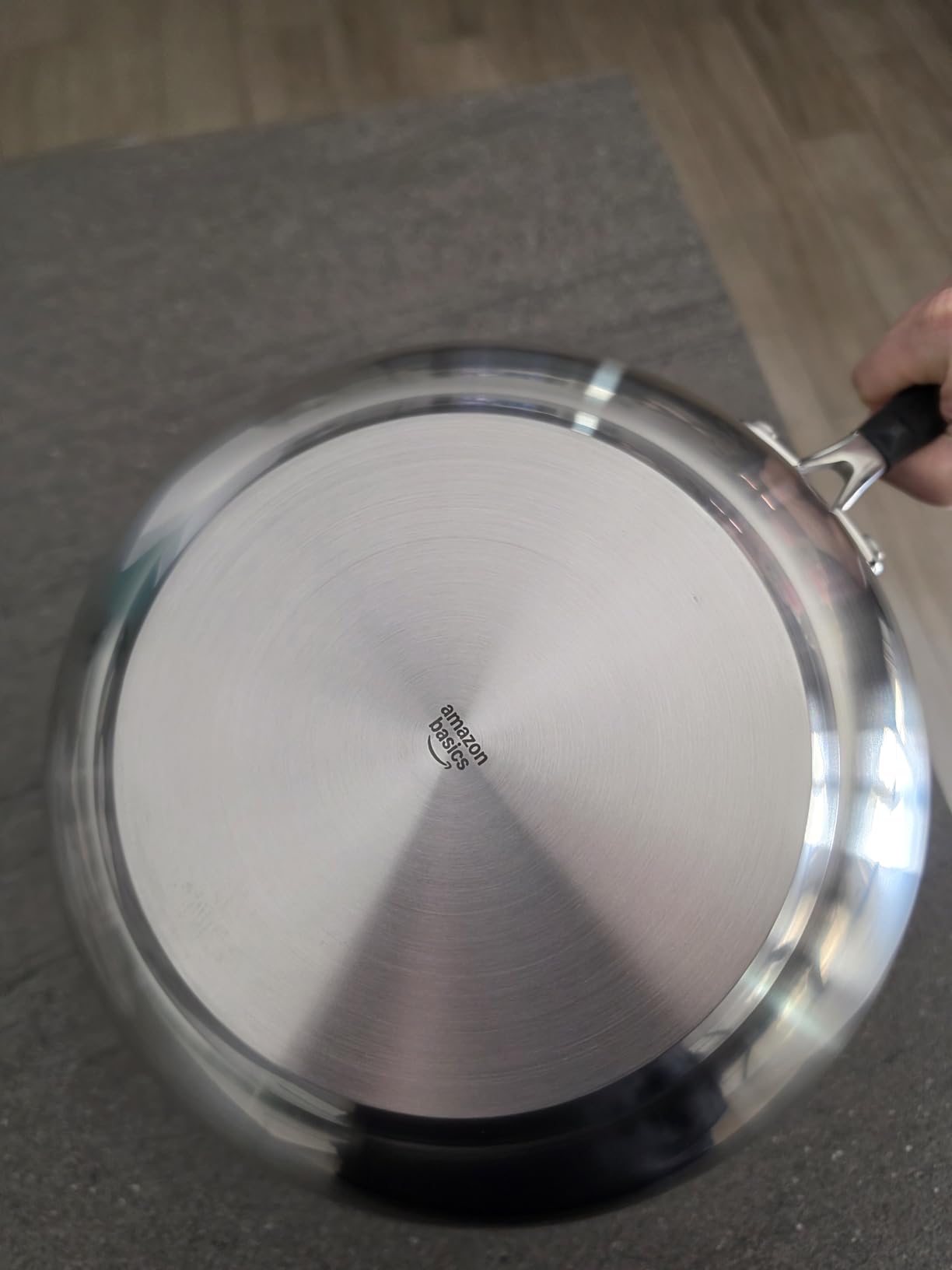 Amazon Basics Padella Wok Ceramica Antiaderente 28 cm