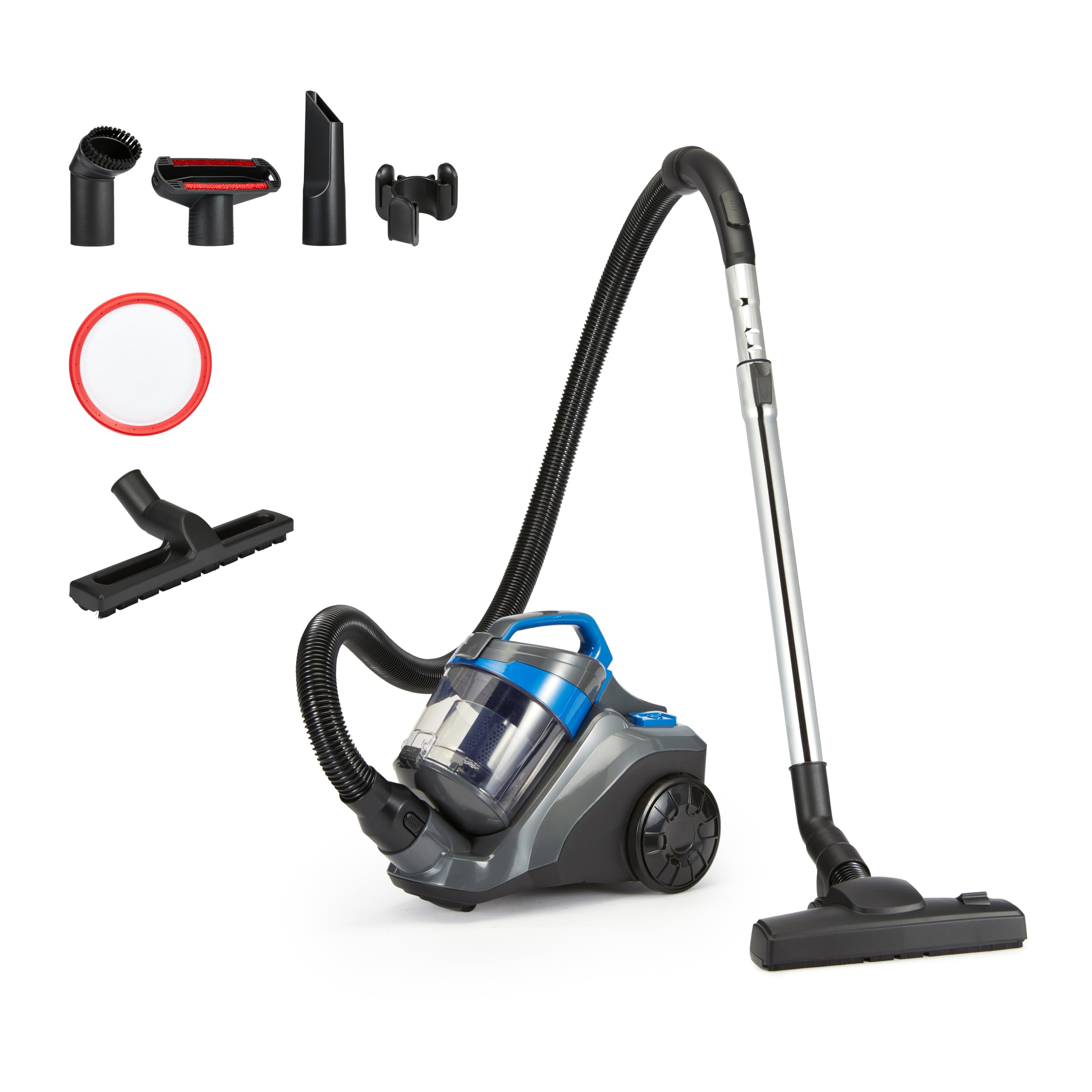AmazonBasics Aspirapolvere Traino Senza Sacco 850W 1,7L